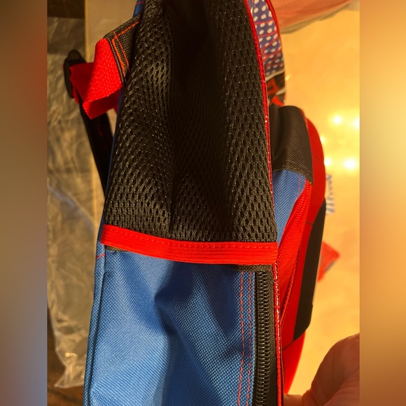 Kids Spider-Man Backpack with Molded Lunch Bag - Picture 6 of 13
